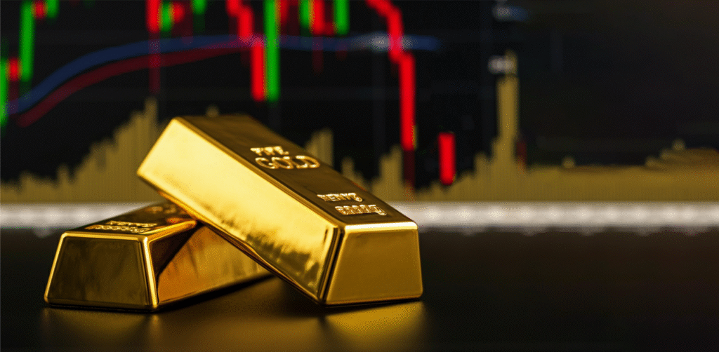 Gold Hovers Below $3,400 as Trade Tensions